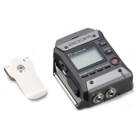 Zoom F1 - dwukanałowy rejestrator audio z mocowaniem do paska BCF-1 (24bit, 96kHz)
